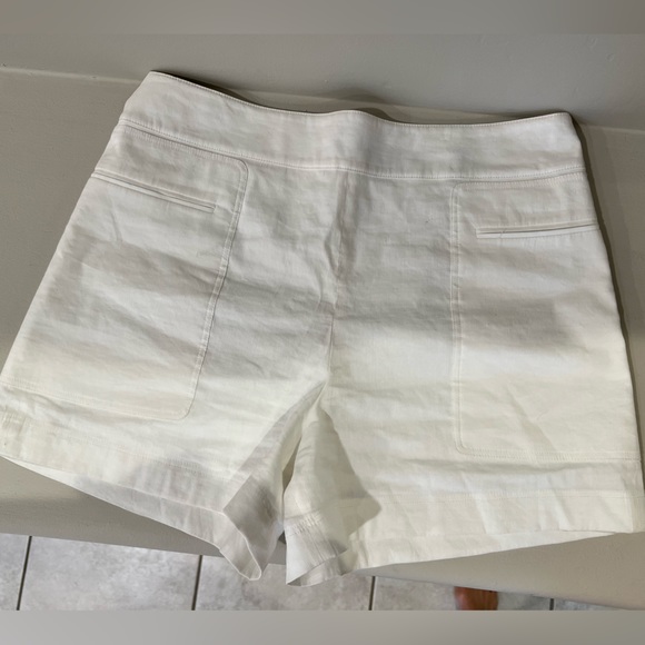 Theory mini utility short white - Picture 3 of 10